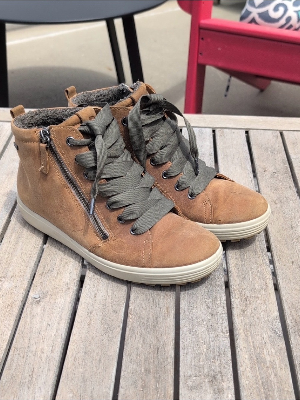 Ecco Soft 7 Tred GTX Tan 37
